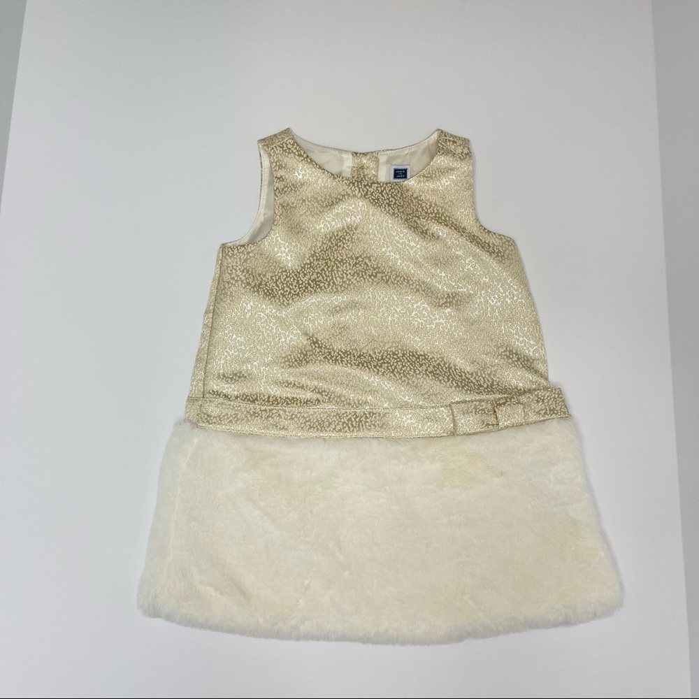 JANIE & JACK Fur Party Dress 18-24months